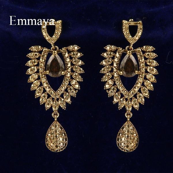 stud emmaya revivalism series ingenious decorative pattern in dinner first choice for female charming zirconia earring fashion trend, Golden;silver
stud emmaya revivalism series ingenious decorative pattern in dinner first choice for female charming zirconia earring fashion trend, Golden;silver