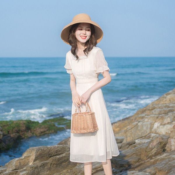 2020 summer national new popular dress hipster french fairy french minority dress mid-length 9rad6, Black;gray
2020 summer national new popular dress hipster french fairy french minority dress mid-length 9rad6, Black;gray