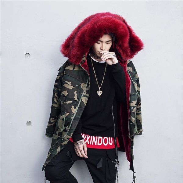 aprilmomo fashion winter camouflage jacket men warm coat fashion casual parka medium-long thickening coat men for winter1, Black
aprilmomo fashion winter camouflage jacket men warm coat fashion casual parka medium-long thickening coat men for winter1, Black
