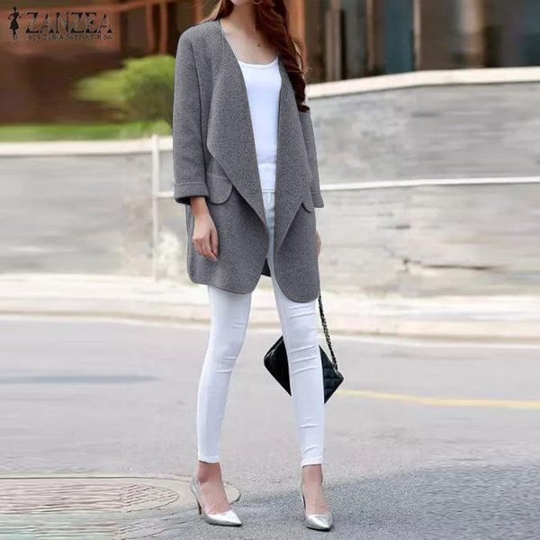 zanzea женщины пальто 2020 модные дамы офис куртки с длинным рукавом overcoats casual solid кардиган outwear chaqueta mujer plus size, Black;brown
zanzea женщины пальто 2020 модные дамы офис куртки с длинным рукавом overcoats casual solid кардиган outwear chaqueta mujer plus size, Black;brown