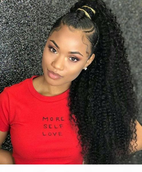 malaysian kinky curly ponytail remy pony tails hairpieces natural hair ponytail wrap arounds 22" human hair ponytail extensions 1b colo, Black
malaysian kinky curly ponytail remy pony tails hairpieces natural hair ponytail wrap arounds 22" human hair ponytail extensions 1b colo, Black