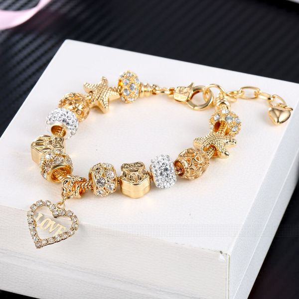drop shipping silver plated bracelets women charm beads for pandora style beads bangle bracelet children gift with box, Black
drop shipping silver plated bracelets women charm beads for pandora style beads bangle bracelet children gift with box, Black