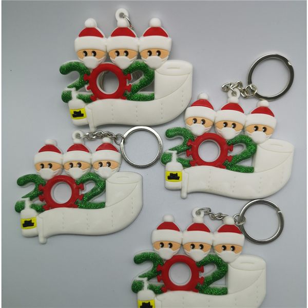 pvc keychain christmas ornaments quarantine family keychains party face mask toys pendants xmas key ring snowman with hand sanitizer e92702
pvc keychain christmas ornaments quarantine family keychains party face mask toys pendants xmas key ring snowman with hand sanitizer e92702