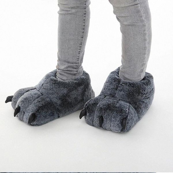 2020 cute cartoon fun animal paw slippers floor indoor fur slippers soft plush home cozy costume shoes flip flops for women #287x, Black
2020 cute cartoon fun animal paw slippers floor indoor fur slippers soft plush home cozy costume shoes flip flops for women #287x, Black