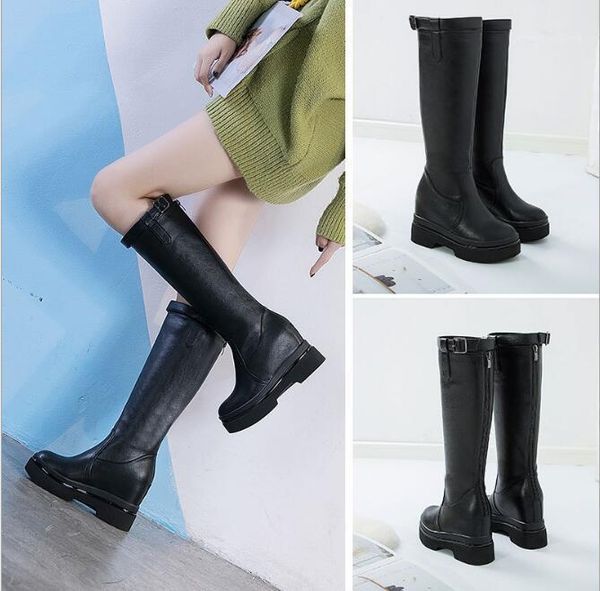 women fashion breathable elegant pu warm boots shose cancise pumps winter soft and comfortable wedges women casual boots1, Black
women fashion breathable elegant pu warm boots shose cancise pumps winter soft and comfortable wedges women casual boots1, Black