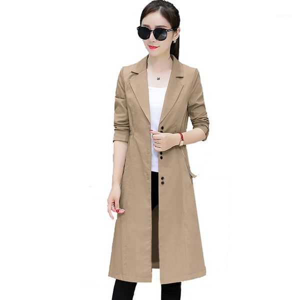 mid-length windbreaker women's clothing new korean spring autumn chic hong kong flavor plus size ladies coat thin section tide1, Tan;black
mid-length windbreaker women's clothing new korean spring autumn chic hong kong flavor plus size ladies coat thin section tide1, Tan;black