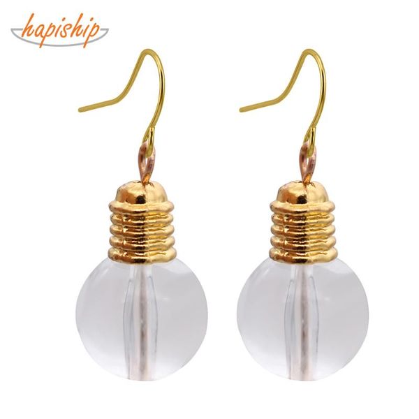 hapiship 2020 new teen women's fashion handmade resin lamp bulb dangle earring personality party earring cn08, Silver
hapiship 2020 new teen women's fashion handmade resin lamp bulb dangle earring personality party earring cn08, Silver