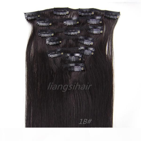 wholesale indian hair bundles 2 sets 15"-26" 7pcs 1b# natural black straight clip in hair brazilian malaysian peruvian human hair, Black;brown
wholesale indian hair bundles 2 sets 15"-26" 7pcs 1b# natural black straight clip in hair brazilian malaysian peruvian human hair, Black;brown