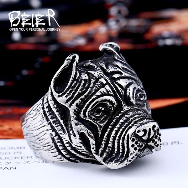 316l stainless steel titanium viking animal pit bull dog ring men personality unique men's amulet jewelry br8-181 us size, Golden;silver
316l stainless steel titanium viking animal pit bull dog ring men personality unique men's amulet jewelry br8-181 us size, Golden;silver
