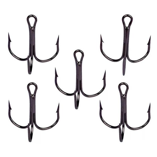 10pcs fishing hooks high steel carbon material treble black fishing hook round folded saltwater bass 4# 6# 8#tack jlleer
10pcs fishing hooks high steel carbon material treble black fishing hook round folded saltwater bass 4# 6# 8#tack jlleer