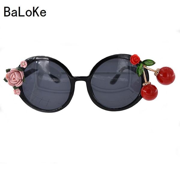 sunglasses baroque black women summer beach lovely cherry sun glasses oversize fashion round, White;black
sunglasses baroque black women summer beach lovely cherry sun glasses oversize fashion round, White;black