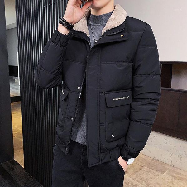 cotton padded men's short stand collar 2020 winter new fashion versatile men's cotton padded clothes for leisure men1, Black
cotton padded men's short stand collar 2020 winter new fashion versatile men's cotton padded clothes for leisure men1, Black