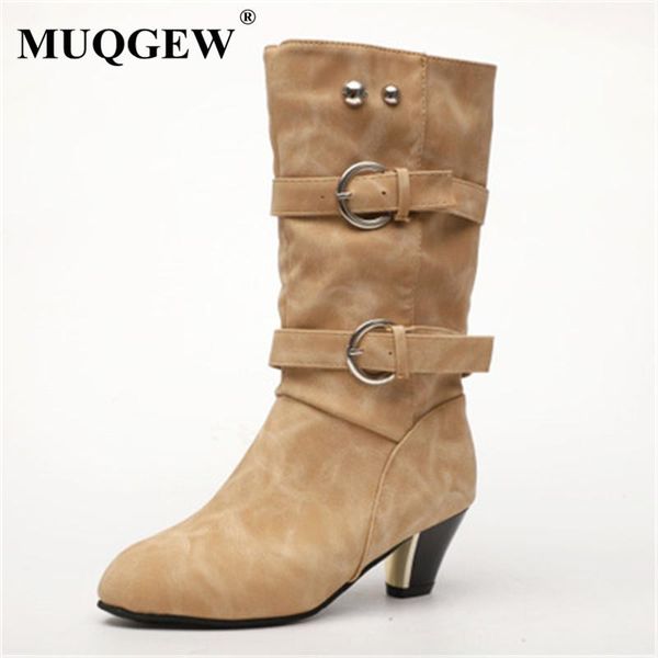 new fashion women buckle strap boots spring winter black and brown boots fashion high heels quality suede long women shoes
new fashion women buckle strap boots spring winter black and brown boots fashion high heels quality suede long women shoes