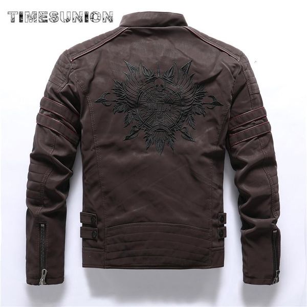 leather jacket men bomber baseball jacket biker pu coat mens autumn winter fleece slim fit motorcycle pu jackets outwear clothes, Black
leather jacket men bomber baseball jacket biker pu coat mens autumn winter fleece slim fit motorcycle pu jackets outwear clothes, Black