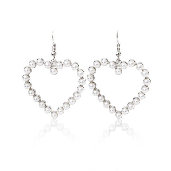 stud harajuku vintage geometry love heart earrings sweet lovely simulation pearl hollow peach woman gift jewelry, Golden;silver
stud harajuku vintage geometry love heart earrings sweet lovely simulation pearl hollow peach woman gift jewelry, Golden;silver