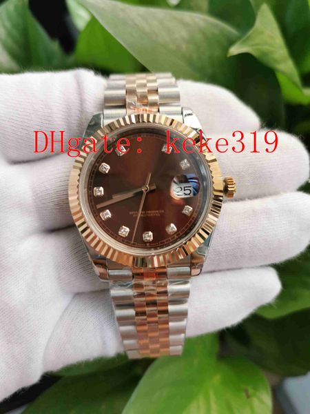 bp factory v3 version wristwatches datejust 41mm 126331 stainless brown 2813 movement diamond mechanical automatic jubilee mens watch, Slivery;brown
bp factory v3 version wristwatches datejust 41mm 126331 stainless brown 2813 movement diamond mechanical automatic jubilee mens watch, Slivery;brown