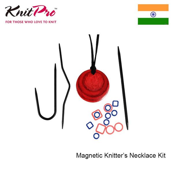 sewing notions & tools knitpro magnetic knitters necklace kit knitting embroidery handicraft, Black
sewing notions & tools knitpro magnetic knitters necklace kit knitting embroidery handicraft, Black