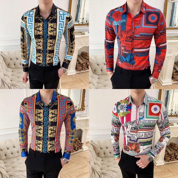 d5hqz nightclub long-sleeved long-sleeved printed shirt men's hawaii slim european size new british style men's shirt txxfr, Blue
d5hqz nightclub long-sleeved long-sleeved printed shirt men's hawaii slim european size new british style men's shirt txxfr, Blue