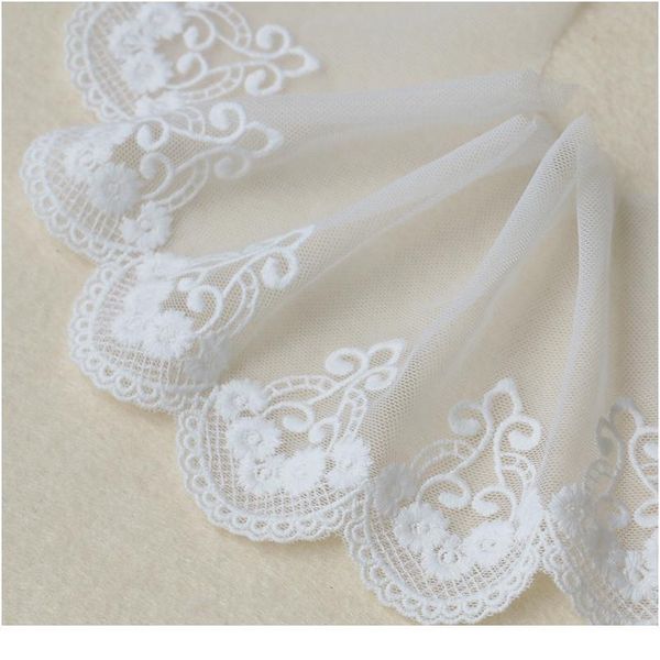 4meter/lot wide 13cm cotton +mesh lace trim grid flower embroidered fabric for sewing handmade sofa/dress hem accessor sqcpwa
4meter/lot wide 13cm cotton +mesh lace trim grid flower embroidered fabric for sewing handmade sofa/dress hem accessor sqcpwa