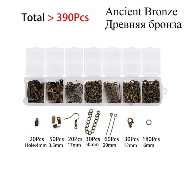 390pcs split ring connector lobster clasp eye pins extender chain earrings clasps farmar cap for jewelry making diy accessories h sqcuzi, Silver
390pcs split ring connector lobster clasp eye pins extender chain earrings clasps farmar cap for jewelry making diy accessories h sqcuzi, Silver