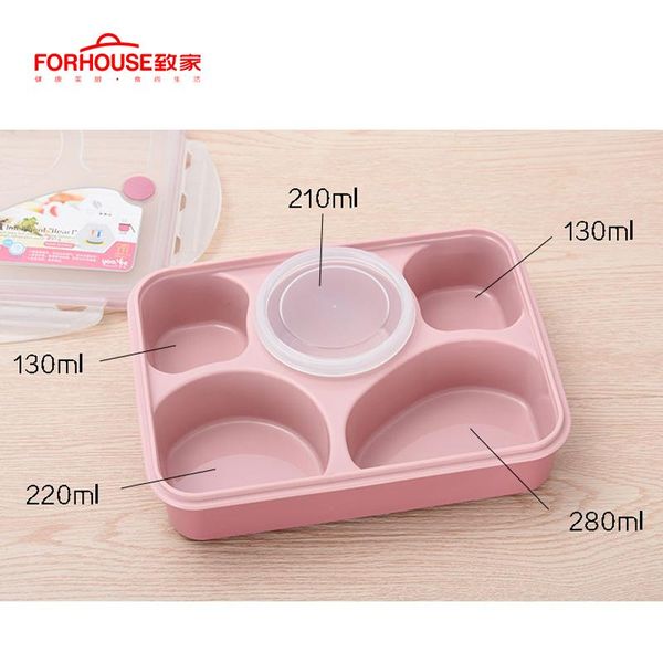 5 grid lunch box microwavable bento box leak production портативный пищевой контейнер для хранения для детей sup bowl и ложка большого разме
5 grid lunch box microwavable bento box leak production портативный пищевой контейнер для хранения для детей sup bowl и ложка большого разме