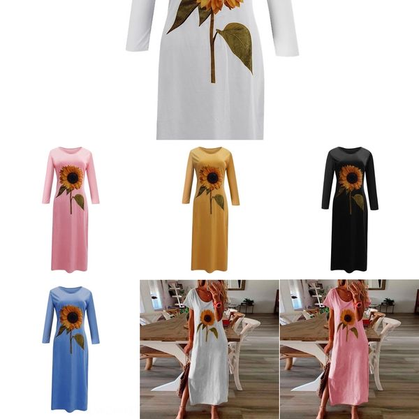 y7lxr sunflower plant style women's print side sleeve long slit for women sunflower plant dress fo women's print side slit long sl, Black;gray
y7lxr sunflower plant style women's print side sleeve long slit for women sunflower plant dress fo women's print side slit long sl, Black;gray
