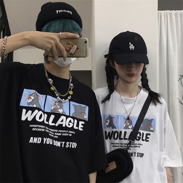 2020 summer couple's cat andshort sleeve t-shirt women's insfashion net coat t-shirt red versatile loose korean student ux6sw, White
2020 summer couple's cat andshort sleeve t-shirt women's insfashion net coat t-shirt red versatile loose korean student ux6sw, White