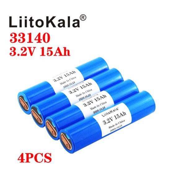 4 шт. liitokala 33140 3.2v 15ah lifepo4 литиевые батареи 3,2 в клетки для diy 12v 24v e велосипед электрооператор электрические инструменты
4 шт. liitokala 33140 3.2v 15ah lifepo4 литиевые батареи 3,2 в клетки для diy 12v 24v e велосипед электрооператор электрические инструменты