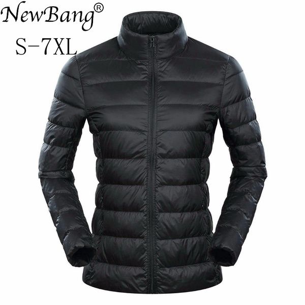 newbang brand 5xl 6xl 7xl plus women's down coat ultra light down jacket women feather lightweight windbreaker warm thin coats y201026, Black
newbang brand 5xl 6xl 7xl plus women's down coat ultra light down jacket women feather lightweight windbreaker warm thin coats y201026, Black