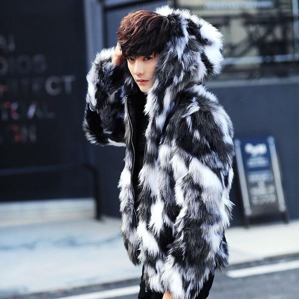 men's fur & faux 2021 winter male overcoat mens coats with hood furparka oversized men warm jacket, Black
men's fur & faux 2021 winter male overcoat mens coats with hood furparka oversized men warm jacket, Black