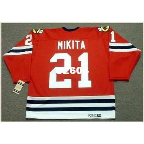 mens #21 stan mikita chicago blackhawks 1963,1967 ccm vintage retro hockey jersey or custom any name or number retro jersey, Black
mens #21 stan mikita chicago blackhawks 1963,1967 ccm vintage retro hockey jersey or custom any name or number retro jersey, Black