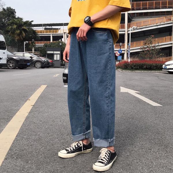 2020 spring and summer new korean version hip hop couple small fresh cotton casual classic nine points jeans s-2xl size discount1, Blue
2020 spring and summer new korean version hip hop couple small fresh cotton casual classic nine points jeans s-2xl size discount1, Blue