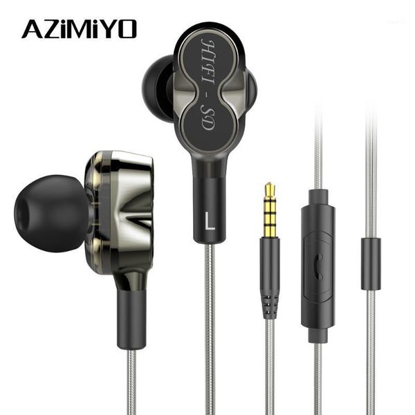 azimiyo ad10 in ear earphone deep bass for noise isolating with micphone stereo bass for phone1
azimiyo ad10 in ear earphone deep bass for noise isolating with micphone stereo bass for phone1