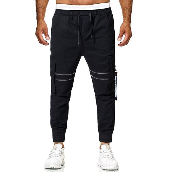 men's pants 2021 large and loose work clothes field elastic sleeve casual corset long, Black
men's pants 2021 large and loose work clothes field elastic sleeve casual corset long, Black