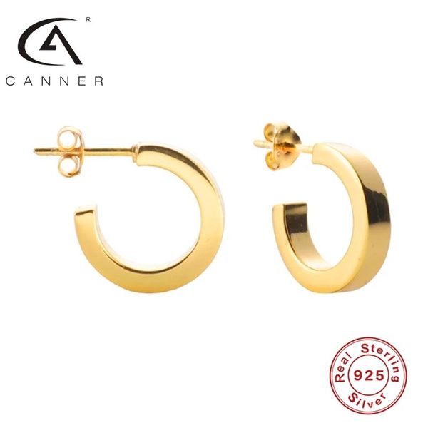 stud canner 925 silver earrings c shape s925 sterling plata piercing ear rings shining smooth simple women fine joyero 2021, Golden;silver
stud canner 925 silver earrings c shape s925 sterling plata piercing ear rings shining smooth simple women fine joyero 2021, Golden;silver