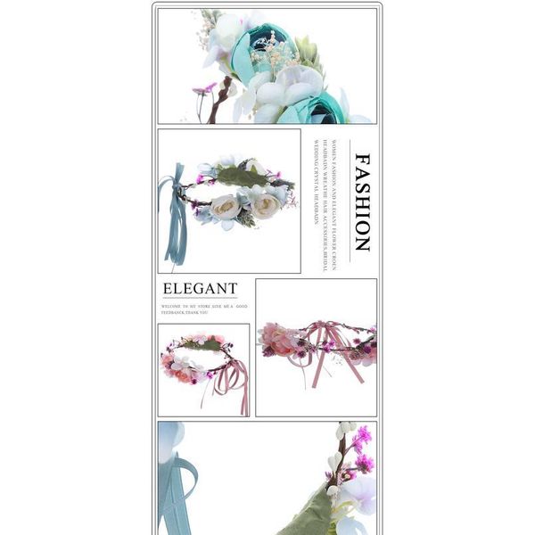 haimeikang ladies adjustable flower crown beach wedding flower headbands flower wreath hairband women garland halo qylmii
haimeikang ladies adjustable flower crown beach wedding flower headbands flower wreath hairband women garland halo qylmii