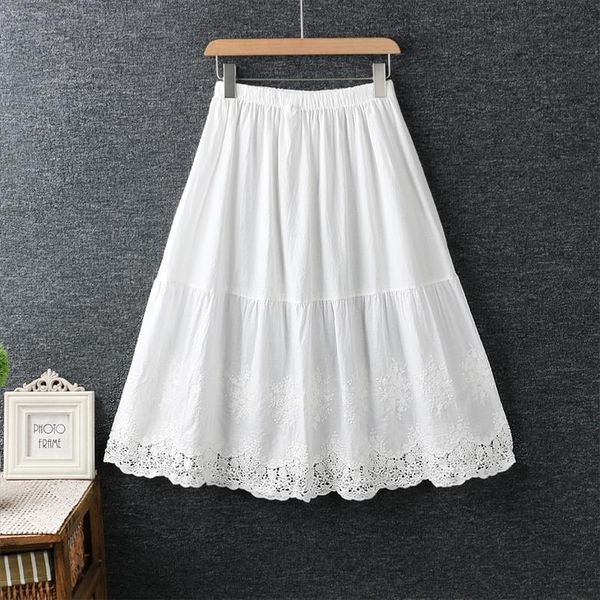 hollow out patchwork cotton embroidery elastic waist a line skirt mori girl 2020 spring drop shipping good quality, Black
hollow out patchwork cotton embroidery elastic waist a line skirt mori girl 2020 spring drop shipping good quality, Black