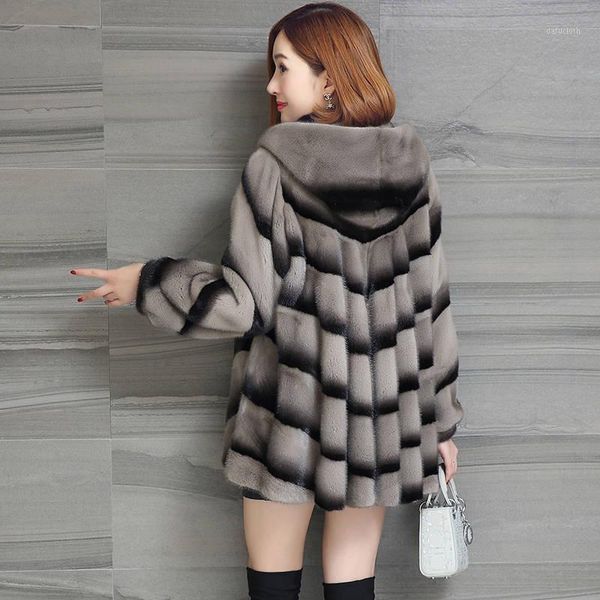 women 2021 autumn winter fashion new faux fur coat with hood long sleeve plus size fake coats thick warm overcoat s6591, Black
women 2021 autumn winter fashion new faux fur coat with hood long sleeve plus size fake coats thick warm overcoat s6591, Black
