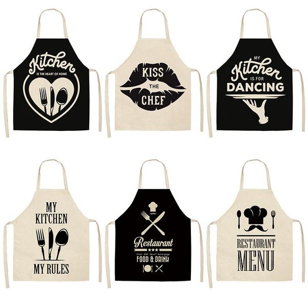 aprons 1pcs letter alphabet kitchen for women cotton linen bibs household cleaning pinafore home cooking apron 53*65cm wql0001
aprons 1pcs letter alphabet kitchen for women cotton linen bibs household cleaning pinafore home cooking apron 53*65cm wql0001