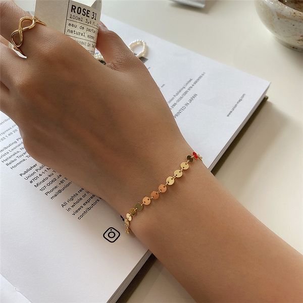 ruiyi real 925 sterling silver lighting gold round disk chic bracelets women minimalist exquisite 18k gold niche cute bracelets 1028, Black
ruiyi real 925 sterling silver lighting gold round disk chic bracelets women minimalist exquisite 18k gold niche cute bracelets 1028, Black