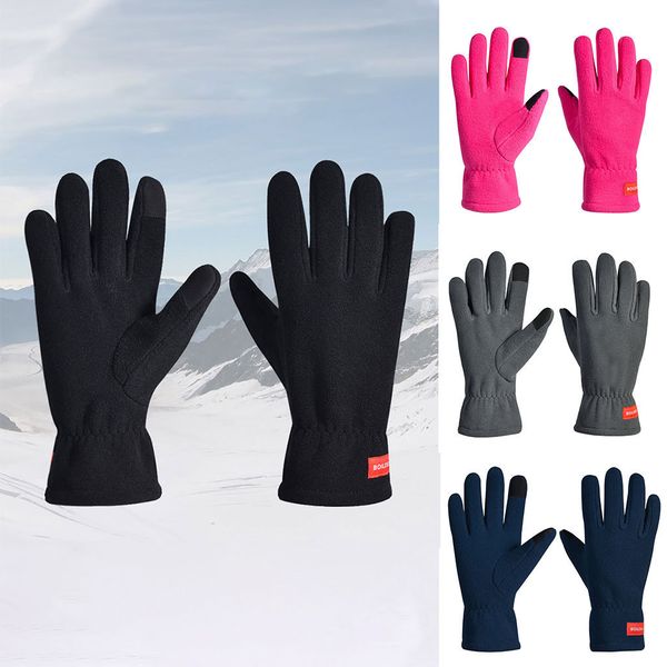 mens outdoor sports fleece gloves non-slip breathable long finger touch screen windproof keep warm mitten male women, Blue;gray
mens outdoor sports fleece gloves non-slip breathable long finger touch screen windproof keep warm mitten male women, Blue;gray