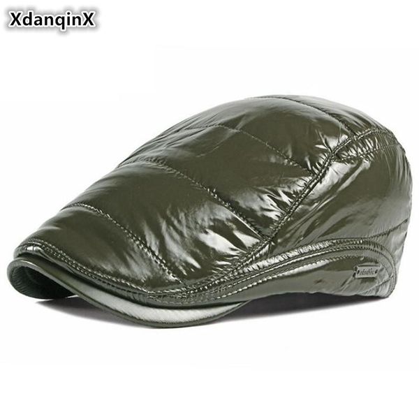 berets xdanqinx winter 2021 men's warm elegant women fashion brands hat thick retro tongue caps pu leather cap, Blue;gray
berets xdanqinx winter 2021 men's warm elegant women fashion brands hat thick retro tongue caps pu leather cap, Blue;gray