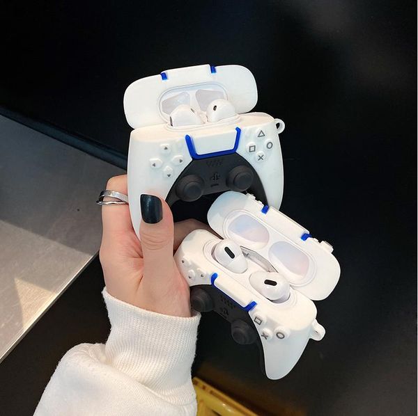brand ps5 game console handle 3d case for airpods 1 2 pro charging box soft silicone wireless bluetooth earphone protect cover
brand ps5 game console handle 3d case for airpods 1 2 pro charging box soft silicone wireless bluetooth earphone protect cover