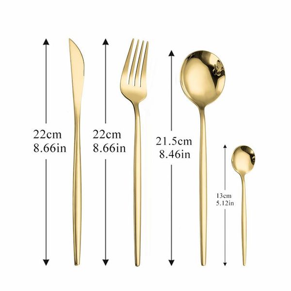 home tableware golden cutlery forks dinner set stainless steel cutlery set complete fork spoon knife dinnerware set eco friendly h wmtmmo
home tableware golden cutlery forks dinner set stainless steel cutlery set complete fork spoon knife dinnerware set eco friendly h wmtmmo