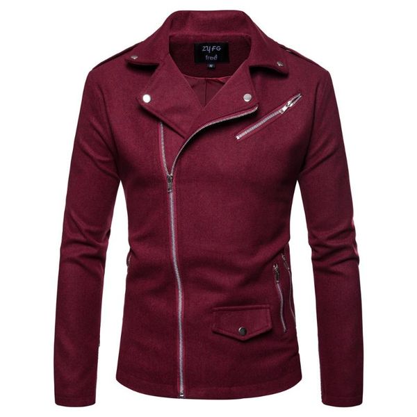 men's jackets 2021 coat formal diagonal pull british long wool windbreaker, Black;brown
men's jackets 2021 coat formal diagonal pull british long wool windbreaker, Black;brown