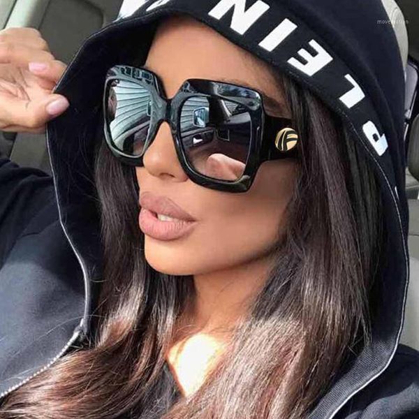 classic sunglasses woman vintage oversized square trend sun glasses for women fashion 2020 luxury glasses eyewear gafas de sol1, White;black
classic sunglasses woman vintage oversized square trend sun glasses for women fashion 2020 luxury glasses eyewear gafas de sol1, White;black