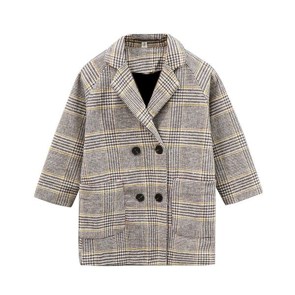 2020 lattice children coat wool coat boys girls fashion autumn winter jacket windbreaker kids winter overcoat# lj201203, Blue;gray
2020 lattice children coat wool coat boys girls fashion autumn winter jacket windbreaker kids winter overcoat# lj201203, Blue;gray