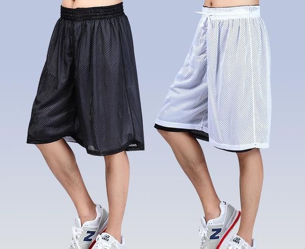 running shorts 2021 summer outdoor loose breathable double-sided basketball fitness practice men, Black;blue
running shorts 2021 summer outdoor loose breathable double-sided basketball fitness practice men, Black;blue