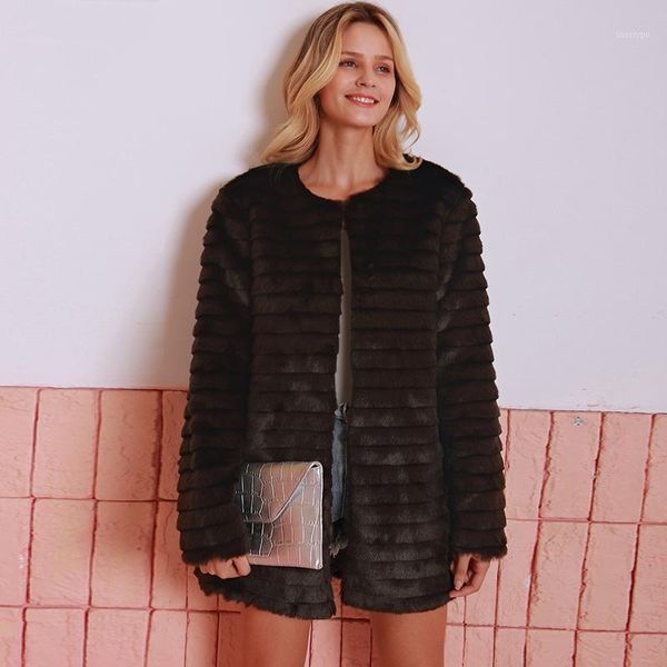 fashion new women fluffy faux fur outerwear solid stripes long sleeve warm autumn winter hairy overcoat female long jacket coat1, Black
fashion new women fluffy faux fur outerwear solid stripes long sleeve warm autumn winter hairy overcoat female long jacket coat1, Black