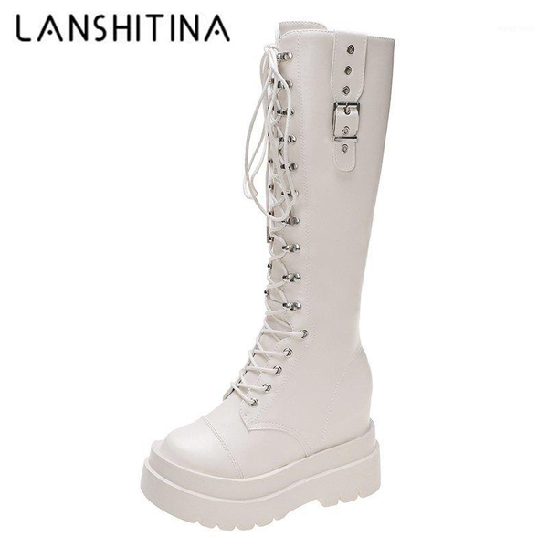 women chunky platform knee- high boots fashion retro punk height increasing long boots woman lace up women autumn winter booties1, Black
women chunky platform knee- high boots fashion retro punk height increasing long boots woman lace up women autumn winter booties1, Black